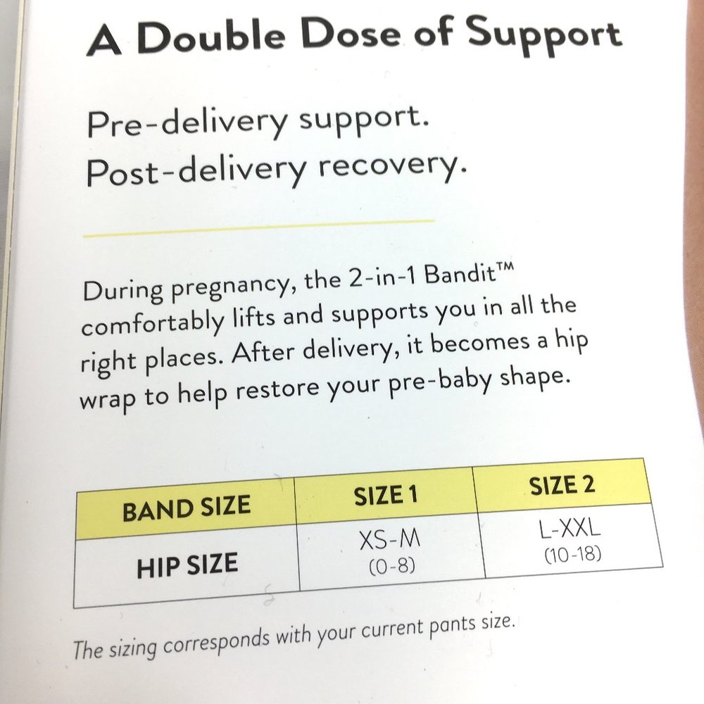 BELLY BANDIT® 2 in 1 Maternity Support Wrap NWT - Picture 7 of 8